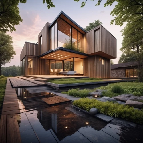 modern house,timber house,modern architecture,wooden house,house in the forest,eco-construction,house by the water,cubic house,cube house,beautiful home,log home,3d rendering,dunes house,wooden construction,wooden decking,luxury property,new england style house,luxury home,house with lake,house in the mountains,Photography,General,Realistic