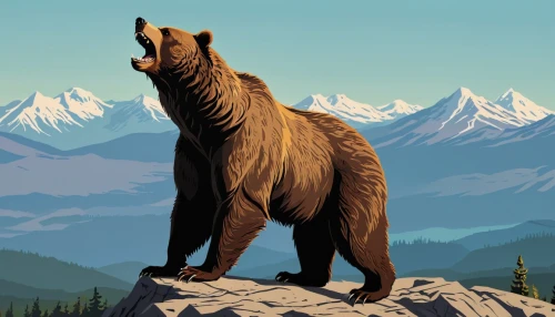 kodiak bear,bear kamchatka,nordic bear,grizzly bear,brown bear,great bear,grizzly,grizzlies,bear guardian,silvertip fir,kodiak,uintatherium,bear,bear market,scandia bear,brown bears,hoary marmot,marmot,ursa,bears,Illustration,Vector,Vector 02