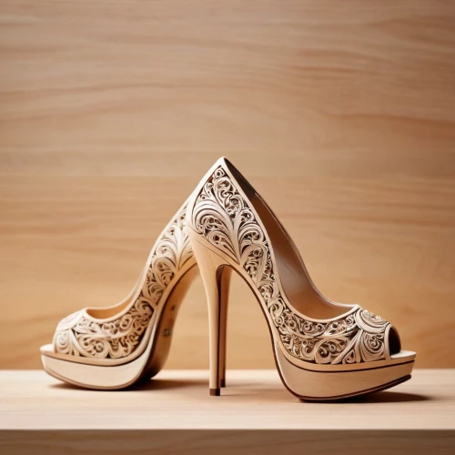 bridal shoe,bridal shoes,wedding shoes,court shoe,woman shoes,cinderella shoe,heeled shoes,ladies shoes,gold filigree,women's shoes,women's shoe,women shoes,high heel shoes,high heeled shoe,filigree,heel shoe,formal shoes,stiletto-heeled shoe,the laser cuts,shoe print,Illustration,Abstract Fantasy,Abstract Fantasy 11