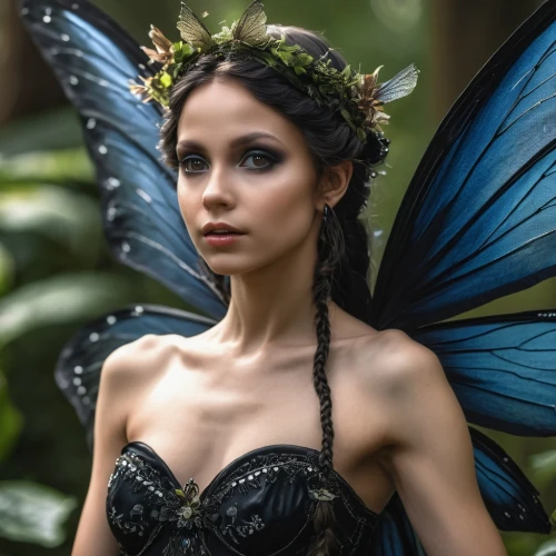 faerie,faery,vanessa (butterfly),fairy queen,fairy,fae,julia butterfly,fairy peacock,ulysses butterfly,garden fairy,blue butterfly,evil fairy,little girl fairy,flower fairy,butterfly wings,rosa 'the fairy,cupido (butterfly),child fairy,rosa ' the fairy,pixie,Photography,General,Realistic