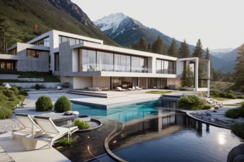 luxury property,house in the mountains,modern house,house in mountains,luxury real estate,luxury home,lago grey,modern architecture,mansion,pool house,swiss house,chalet,house with lake,house by the water,private house,beautiful home,crib,alpine style,luxury home interior,3d rendering