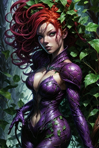 poison ivy,background ivy,ivy,starfire,huntress,dryad,thorns,the enchantress,medusa,la violetta,fantasy woman,deadly nightshade,magnolia,widow flower,fae,purple chestnut,flora,mystique,black widow,ivy frame