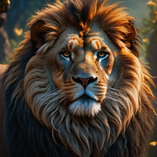 forest king lion,male lion,lion,panthera leo,african lion,king of the jungle,female lion,lion head,lion father,leo,lion - feline,lion number,skeezy lion,lion white,masai lion,male lions,simba,two lion,scar,little lion,Photography,General,Fantasy