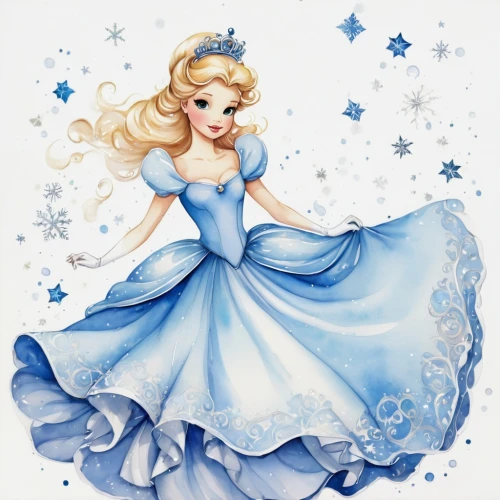 the snow queen,white rose snow queen,elsa,princess sofia,fairy tale character,cinderella,blue snowflake,ice queen,ice princess,suit of the snow maiden,snow white,princess,fairy queen,fairytale characters,snow flake,princess anna,fairytales,princesses,snowflake background,ball gown,Illustration,Abstract Fantasy,Abstract Fantasy 11