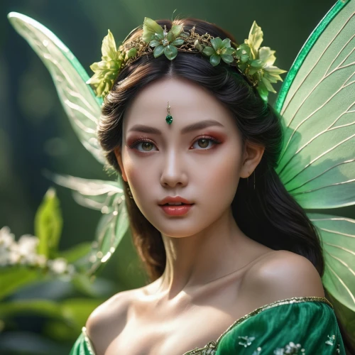faerie,faery,flower fairy,fairy queen,garden fairy,fairy,aurora butterfly,rosa 'the fairy,fairy peacock,butterfly green,fantasy portrait,evil fairy,rosa ' the fairy,little girl fairy,oriental princess,child fairy,tiger lily,elven flower,miss vietnam,fairy tale character,Photography,General,Realistic