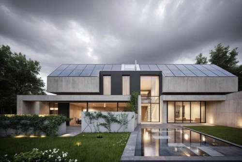 modern house,folding roof,modern architecture,metal cladding,timber house,cubic house,slate roof,archidaily,house shape,smart home,metal roof,eco-construction,residential house,danish house,cube house,smart house,contemporary,roof landscape,frame house,roof panels,Photography,General,Realistic