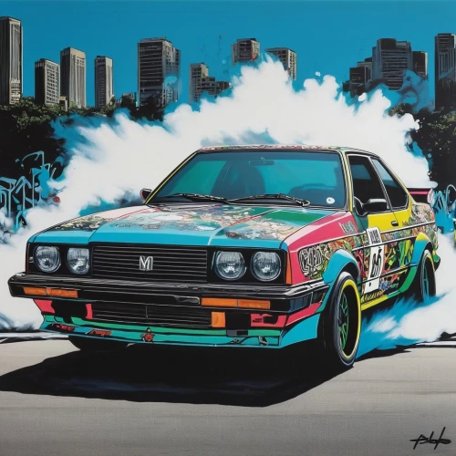 toyota ae85,ford xa falcon,lancia 037,ford xc falcon,ford falcon gt,lancia delta,volkswagen scirocco,ford xp falcon,ford ba falcon,nissan skyline,audi quattro,world rally car,ford falcon,audi 80,audi le mans quattro,datsun 510,ford xm falcon,holden monaro,toyota celica gt-four,regularity rally,Conceptual Art,Graffiti Art,Graffiti Art 01