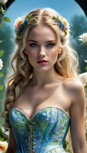 celtic woman,fairy tale character,faery,faerie,fairy queen,fantasy picture,fairytale characters,children's fairy tale,fantasy woman,fairy tales,jessamine,rosa 'the fairy,fairy world,fairy,fairy tale,celtic queen,fantasy art,fae,fantasy girl,fairytales,Illustration,Realistic Fantasy,Realistic Fantasy 16