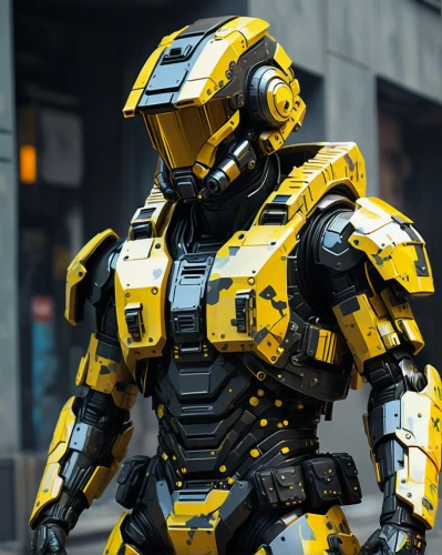 bumblebee,mech,kryptarum-the bumble bee,stud yellow,mecha,dewalt,minibot,render,military robot,vector,bolt-004,3d rendered,war machine,bot,yellow,drexel,armored,3d render,dreadnought,enforcer,Conceptual Art,Sci-Fi,Sci-Fi 01