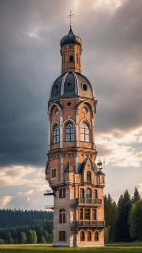 renaissance tower,leanderturm,pilgrimage church of wies,messeturm,observatory,latvia,stone tower,putna monastery,fairy tale castle sigmaringen,russian pyramid,fairytale castle,water tower,gold castle,animal tower,watertower,wooden church,batemans tower,olympia tower,fairy tale castle,watchtower,Photography,General,Realistic