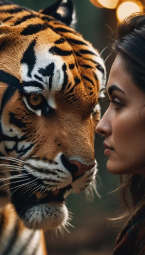 tigers,tiger,bengal tiger,sumatran tiger,a tiger,asian tiger,tiger head,tiger png,tigerle,young tiger,siberian tiger,photoshop manipulation,bengal,she feeds the lion,photomanipulation,face to face,animal photography,tiger cub,toyger,human and animal,Photography,General,Cinematic