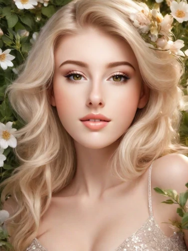 romantic look,beautiful girl with flowers,realdoll,flower background,celtic woman,natural cosmetic,blonde woman,yellow rose background,white rose snow queen,blond girl,girl in flowers,blonde girl,beautiful young woman,beauty face skin,female beauty,portrait background,romantic portrait,floral background,natural cosmetics,wild roses