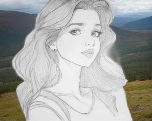 celtic woman,digital art,digital drawing,digital artwork,digital illustration,girl drawing,photo painting,portrait background,fantasy portrait,in photoshop,digital painting,illustrator,lycia,lori mountain,fan art,mystical portrait of a girl,edit icon,artistic portrait,romantic portrait,selanee henderon