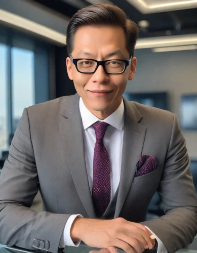 hon khoi,real estate agent,linkedin icon,ceo,kai yang,financial advisor,xiangwei,samcheok times editor,shuai jiao,business man,an investor,asian,white-collar worker,suit actor,choi kwang-do,a black man on a suit,blur office background,stock exchange broker,sales man,janome chow,Photography,Realistic