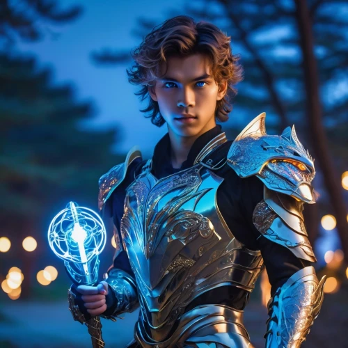 valerian,aquaman,male elf,skyflower,god of thunder,greek valerian,star-lord peter jason quill,thor,cosplay image,knight armor,fantasy warrior,visual effect lighting,male character,heroic fantasy,poseidon god face,cosplayer,sea god,perseus,armor,magneto-optical disk,Photography,General,Realistic
