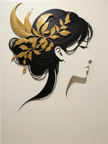 gold foil art,laurel wreath,gold paint strokes,gold leaf,gold paint stroke,gold foil mermaid,art deco woman,gold foil crown,gold foil laurel,golden leaf,gold foil,golden wreath,gold leaves,mary-gold,gold foil art deco frame,gold lacquer,art nouveau design,art nouveau,gold foil wreath,gold wall,Illustration,Japanese style,Japanese Style 10