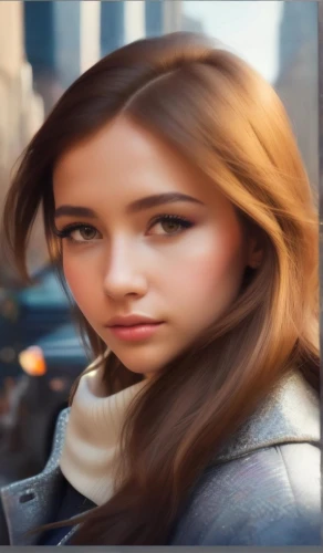 girl in a long,portrait background,blur office background,the girl's face,young woman,photographic background,city ​​portrait,3d background,elphi,cgi,anime 3d,image manipulation,visual effect lighting,creative background,girl sitting,woman thinking,girl walking away,anime girl,adobe photoshop,women's eyes