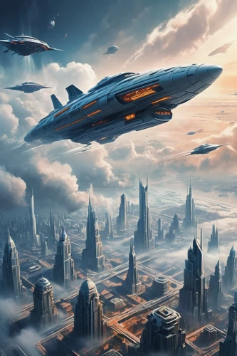 futuristic landscape,airships,sci fiction illustration,sci fi,scifi,sci-fi,sci - fi,airship,sky space concept,space ships,science fiction,alien world,futuristic architecture,sky city,extraterrestrial life,spaceships,alien planet,science-fiction,ufo intercept,alien ship,Conceptual Art,Sci-Fi,Sci-Fi 06