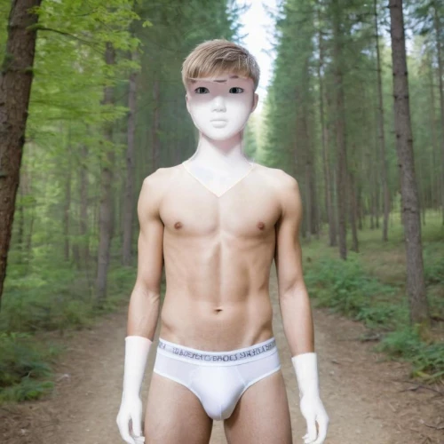 forest man,hiker,in the forest,slender,jockstrap,farmer in the woods,jogger,male ballet dancer,faun,a wax dummy,male model,briefs,tan chen chen,long underwear,white wood,woodland,sixpack,blindfolded,nudism,cross-country skier