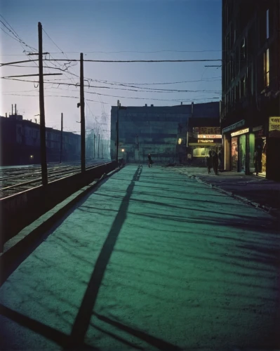 lubitel 2,matruschka,urban landscape,long shadow,stieglitz,andreas cross,kistler,northernlight,vanishing point,shirakami-sanchi,orlovsky,sidewalk,pedestrian,1965,1967,street scene,in the evening,streetcar,alex andersee,1971,Photography,Documentary Photography,Documentary Photography 15