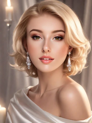 bridal jewelry,romantic look,romantic portrait,realdoll,vintage makeup,women's cosmetics,marylyn monroe - female,beautiful young woman,bridal accessory,blonde woman,natural cosmetic,eurasian,elsa,bylina,elegant,bridal clothing,female beauty,beautiful woman,young woman,beautiful model