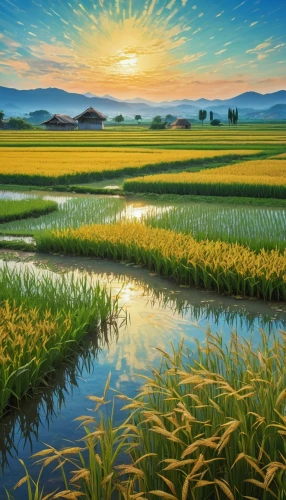 rice fields,ricefield,rice field,the rice field,yamada's rice fields,paddy field,landscape background,rice paddies,rural landscape,japan landscape,farm landscape,rice cultivation,vietnam,meadow landscape,river landscape,nature landscape,hokkaido,home landscape,beautiful landscape,rice terrace,Photography,General,Realistic