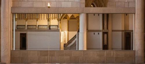 outside staircase,entrance hall,stairwell,elevators,staircase,archidaily,corridor,hallway,hallway space,circular staircase,slat window,block balcony,winding staircase,appartment building,philharmonic hall,lobby,qasr al watan,house entrance,portcullis,stairway,Photography,General,Realistic