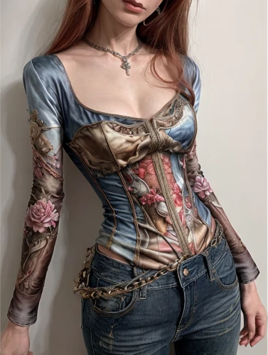 bodypaint,bodypainting,body painting,body art,realdoll,tattoo girl,poison ivy,art model,steampunk,painter doll,corset,female model,hand-painted,artist doll,painted lady,artist's mannequin,redhead doll,anatomical,bodice,neon body painting