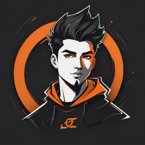 twitch icon,edit icon,tracer,raven rook,vector art,vector illustration,autumn icon,rein,vector graphic,soundcloud icon,vector design,fan art,kyi-leo,pencil icon,head icon,vector image,pompadour,growth icon,tk badge,share icon,Unique,Design,Logo Design