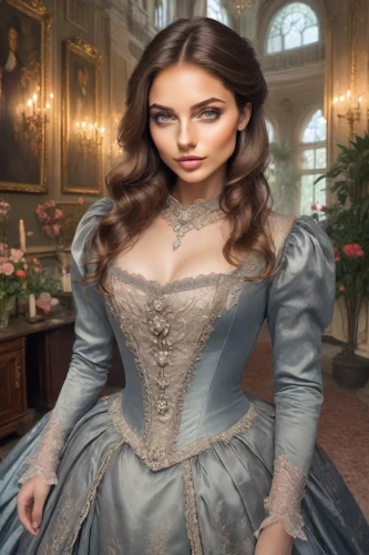 cinderella,bodice,victorian lady,ball gown,princess sofia,venetia,iulia hasdeu castle,queen anne,bridal clothing,isabella,girl in a historic way,the victorian era,old elisabeth,victorian style,gothic portrait,debutante,fairy tale character,celtic queen,jane austen,doll's house,Photography,Realistic