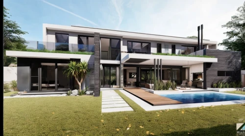 landscape design sydney,modern house,3d rendering,landscape designers sydney,garden design sydney,luxury property,luxury home,modern architecture,render,holiday villa,villas,dunes house,villa,pool house,build by mirza golam pir,luxury real estate,modern style,residential house,bendemeer estates,mid century house