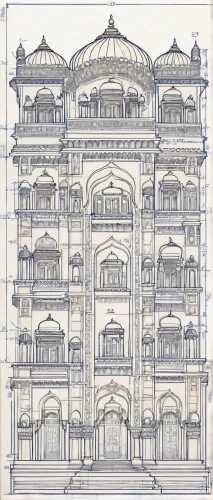 facade painting,facade panels,facades,art nouveau design,garden elevation,taj mahal hotel,balconies,jaipur,house drawing,palace,terraced,grand hotel,classical architecture,art nouveau,city palace,sheet drawing,old architecture,palazzo,marble palace,dragon palace hotel,Unique,Design,Blueprint