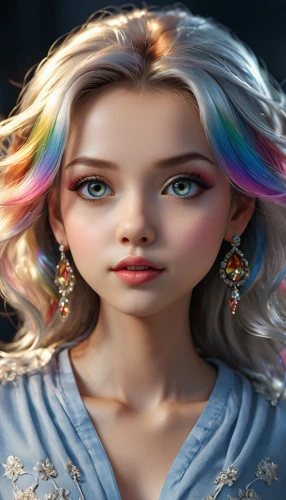 rapunzel,fairy tale character,elsa,princess' earring,violet head elf,female doll,princess anna,artificial hair integrations,fantasy portrait,elf,doll's facial features,fae,pixie-bob,mystical portrait of a girl,elven,show off aurora,faery,rosa 'the fairy,aurora,natural cosmetic,Photography,General,Realistic