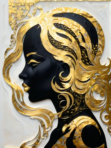 gold foil art,gold paint stroke,gold paint strokes,gold leaf,gold foil mermaid,art deco woman,gold foil art deco frame,gold mask,gold lacquer,golden mask,gold foil,gilding,abstract gold embossed,art nouveau,art nouveau design,gold foil shapes,gold filigree,golden wreath,mary-gold,golden crown,Illustration,Vector,Vector 21