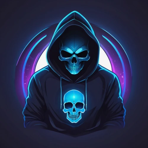 vector illustration,vector art,skeleltt,vector graphic,grimm reaper,grim reaper,vector design,skulls,skull allover,vector image,twitch icon,skull drawing,neon ghosts,twitch logo,hoodie,reaper,cyber,edit icon,skull illustration,mobile video game vector background,Unique,Design,Logo Design