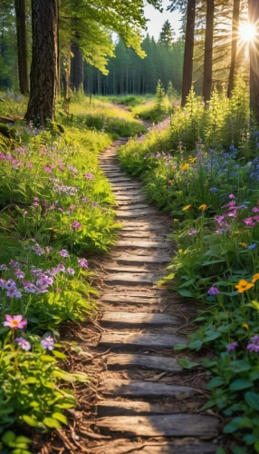 wooden path,pathway,the mystical path,forest path,tree lined path,the path,hiking path,aaa,path,the way of nature,appalachian trail,the luv path,walkway,the way,spring nature,winding steps,fairy forest,nature trail,trail,forest glade,Photography,General,Realistic