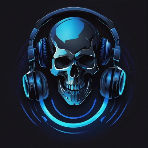spotify icon,music background,soundcloud icon,headphone,headsets,music player,skeleltt,mobile video game vector background,listening to music,edit icon,headphones,audio player,head phones,headset,twitch logo,streaming,vector illustration,bandana background,headset profile,dj,Unique,Design,Logo Design