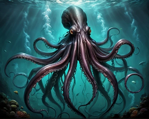 squid game card,kraken,giant squid,octopus,cephalopod,deep sea,calamari,octopus tentacles,god of the sea,tentacles,octopus vector graphic,cephalopods,fun octopus,cnidaria,cuthulu,undersea,under sea,cnidarian,squid,deep sea nautilus,Conceptual Art,Fantasy,Fantasy 34
