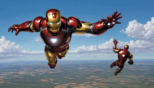 iron-man,ironman,iron man,hover flying,tandem skydiving,tony stark,marvel comics,iron,flying duck orchid,marvels,skydiver,tandem jump,skydiving,paratrooper,steel man,flying objects,skydive,marvel figurine,butomus,assemble,Conceptual Art,Daily,Daily 01