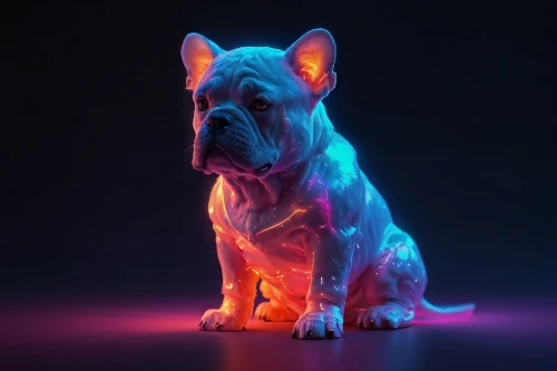 french bulldog blue,the french bulldog,french bulldog,shar pei,dwarf bulldog,toy bulldog,bull terrier (miniature),neon body painting,renascence bulldogge,uv,scottie dog,black light,peanut bulldog,australian bulldog,color dogs,bull terrier,neon ghosts,cinema 4d,bulldog,continental bulldog