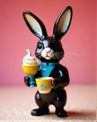 deco bunny,eggcup,cute coffee,easter bunny,egg cup,affogato,brown rabbit,whimsical animals,bunny,coffee break,american snapshot'hare,kinder surprise,egg cups,teatime,tea time,little bunny,macchiato,coffee time,cup coffee,jack rabbit,Unique,3D,Toy