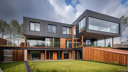 modern house,modern architecture,cube house,cubic house,residential house,dunes house,danish house,frisian house,housebuilding,corten steel,timber house,3d rendering,eco-construction,smart house,metal cladding,residential,modern style,contemporary,two story house,wooden house,Photography,General,Realistic