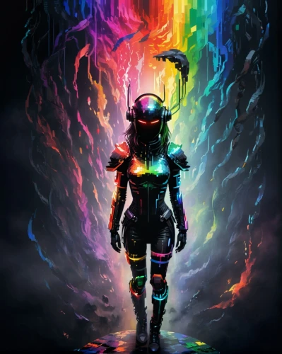 rainbow background,spectrum,rainbow pencil background,spectra,light spectrum,rainbow,raimbow,space suit,rainbow rabbit,spacesuit,lost in space,spaceman,iridescent,rainbow colors,astronaut,space-suit,prismatic,lgbtq,rainbow color palette,colors rainbow,Conceptual Art,Fantasy,Fantasy 34