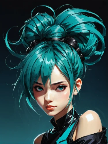 hatsune miku,miku,teal blue asia,vector girl,aqua,turquoise,teal digital background,teal,cyan,artist doll,malachite,kotobukiya,painter doll,noodle image,transistor,medusa,color turquoise,vocaloid,phone icon,noodle,Conceptual Art,Fantasy,Fantasy 08