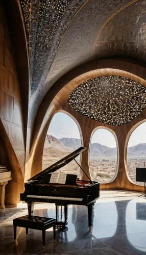 grand piano,steinway,the piano,player piano,piano bar,piano,musical dome,fortepiano,pianos,concerto for piano,pianist,piano keyboard,play piano,concert hall,great room,vaulted ceiling,penthouse apartment,piano player,luxury home interior,luxury hotel