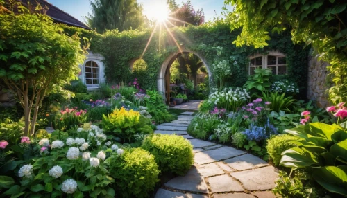 cottage garden,english garden,the garden,stone garden,green garden,climbing garden,summer cottage,summer border,spring garden,fairy village,beautiful home,nature garden,garden of eden,home landscape,to the garden,garden,garden of plants,secret garden of venus,hobbiton,the threshold of the house,Photography,General,Realistic