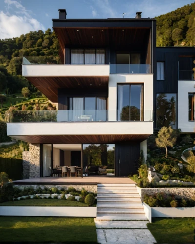 modern house,modern architecture,dunes house,cubic house,house in the mountains,house in mountains,cube house,corten steel,arhitecture,luxury property,modern style,beautiful home,contemporary,frame house,holiday villa,residential house,luxury home,private house,house by the water,architecture,Photography,General,Natural