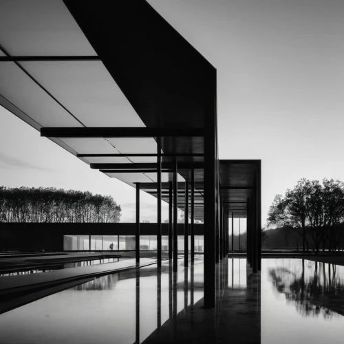 mirror house,glass wall,reflecting pool,glass facade,modern architecture,glass facades,architecture,archidaily,architectural,water wall,black cut glass,structural glass,forms,glass panes,dunes house,lago grey,glass series,contemporary,glass building,futuristic art museum,Illustration,Black and White,Black and White 33