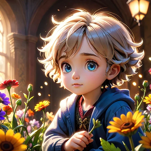 violet evergarden,elsa,cg artwork,holding flowers,meteora,darjeeling,flower painting,dandelion,cute cartoon character,david-lily,child fairy,leo,little child,little flower,dandelion hall,flower background,vanessa (butterfly),little kid,child portrait,flower fairy,Anime,Anime,Cartoon