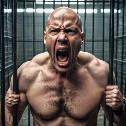 angry man,krav maga,strongman,anger,angry,buy crazy bulk,aggression,rage,fury,furious,don't get angry,striking combat sports,gallows,bodybuilding,mma,bane,overhead press,bandog,mixed martial arts,prisoner,Photography,General,Realistic